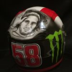 Aerografia casco - Simoncelli